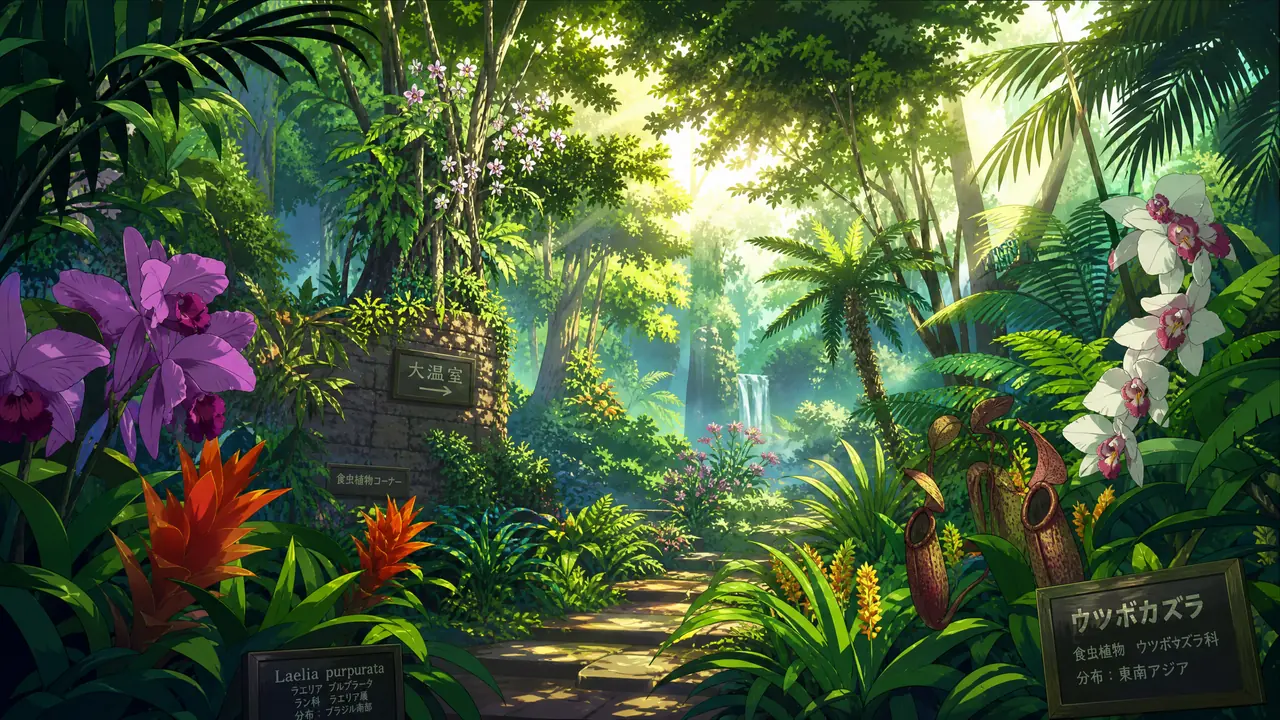 抖阴热带雨林稀有植物视频教程：探秘亚马逊植物王国视频演示